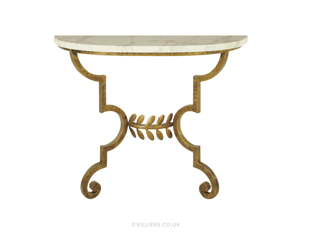 Toga Console Table - Gold