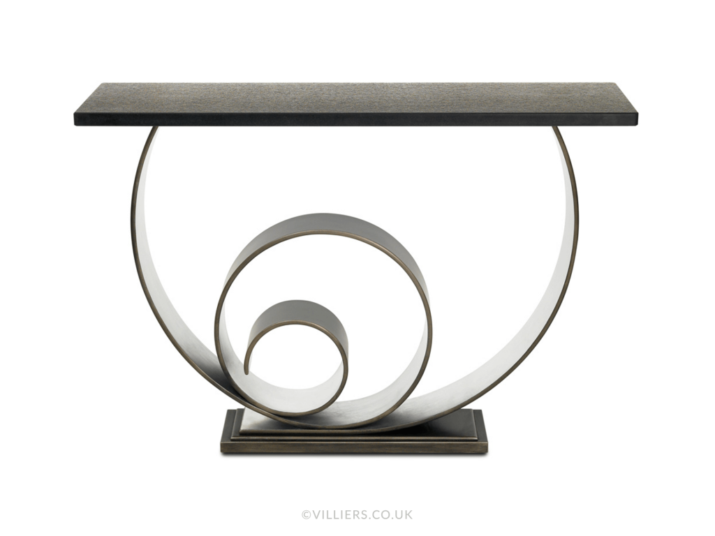 Vertigo Console Table - Antique